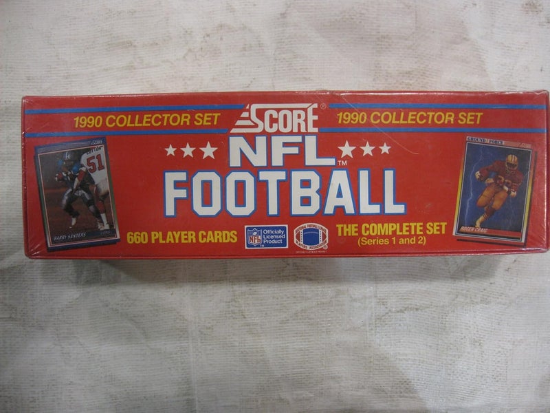 SCORE 1990 Football Cards Factory Set - Image 1